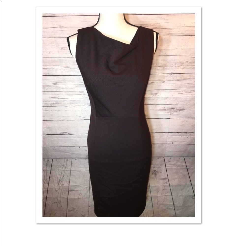 Emerson Rose Diana Sz 2 dark purple sheath dress